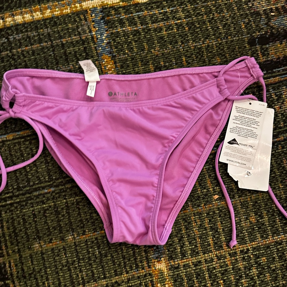Pink Athleta Bathing Suit Bottoms NWT (s)